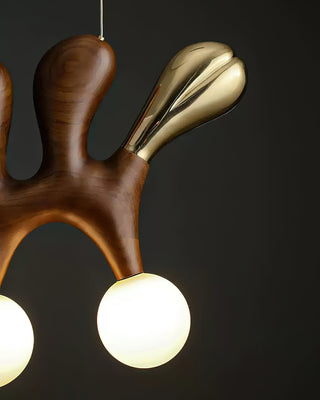 Sprout Suspension Contemporaine en Bois