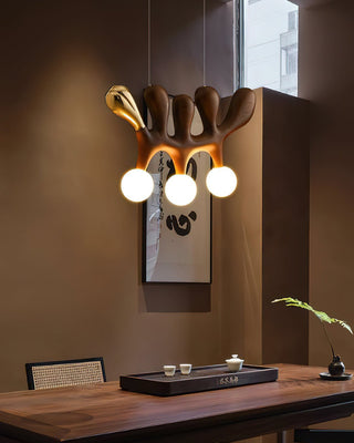 Sprout Suspension Contemporaine en Bois