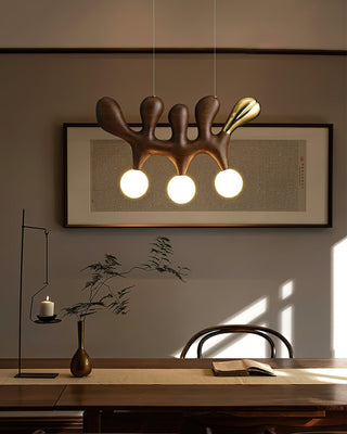 Sprout Suspension Contemporaine en Bois