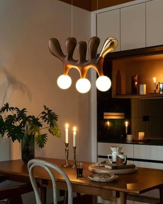 Sprout Suspension Contemporaine en Bois