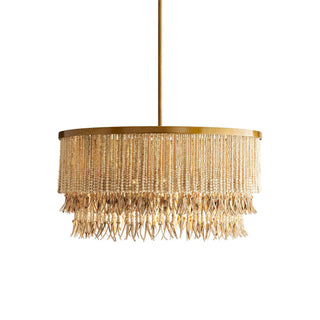 Ljomuvyn Lustre Postmoderne De Luxe En Bois Et Métal