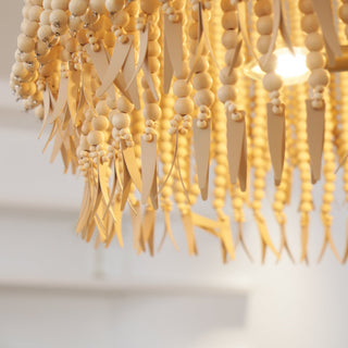 Ljomuvyn Lustre Postmoderne De Luxe En Bois Et Métal