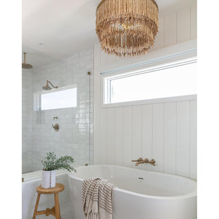 Ljomuvyn Lustre Postmoderne De Luxe En Bois Et Métal