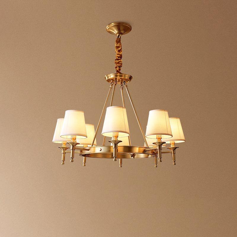 Kirevia Lustre Laiton Lin Moderne