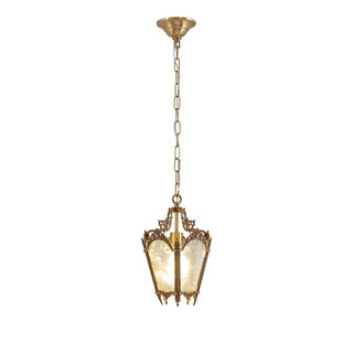 Lustra Suspension Laiton Empire Antique Élégante