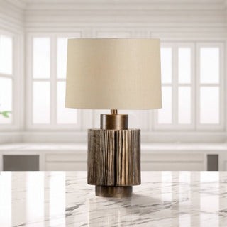 Lumeo Lampe de Table en Tissu Luxe