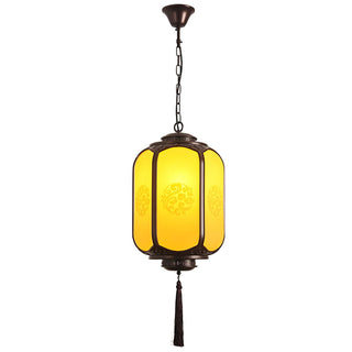 Solara Lampe suspendue antique lanterne d'extérieur rustique
