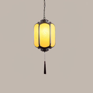 Solara Lampe suspendue antique lanterne d'extérieur rustique