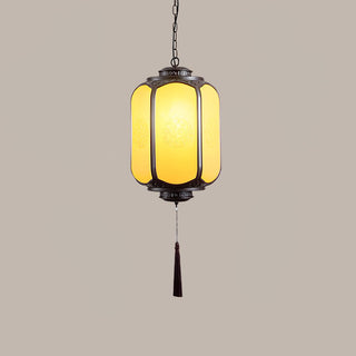 Solara Lampe suspendue antique lanterne d'extérieur rustique
