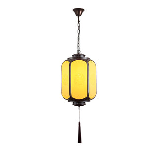 Solara Lampe suspendue antique lanterne d'extérieur rustique