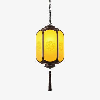 Solara Lampe suspendue antique lanterne d'extérieur rustique