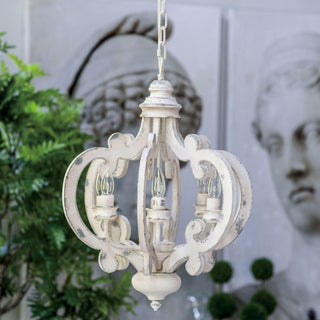 Lustra Lustre en Bois Vintage