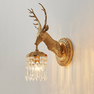 Antler Applique Murale en Cristal