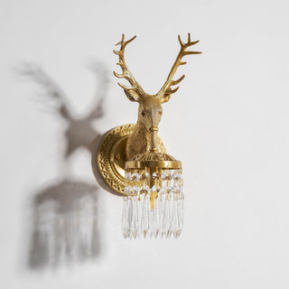 Antler Applique Murale en Cristal