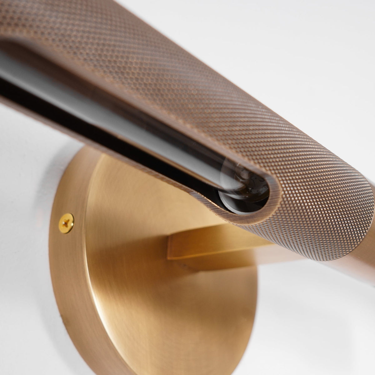 Sano Modern Brass LED Wall Light-Neutral Decor