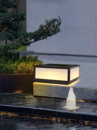 Kavi Lampe de Table Steel Contemporaine