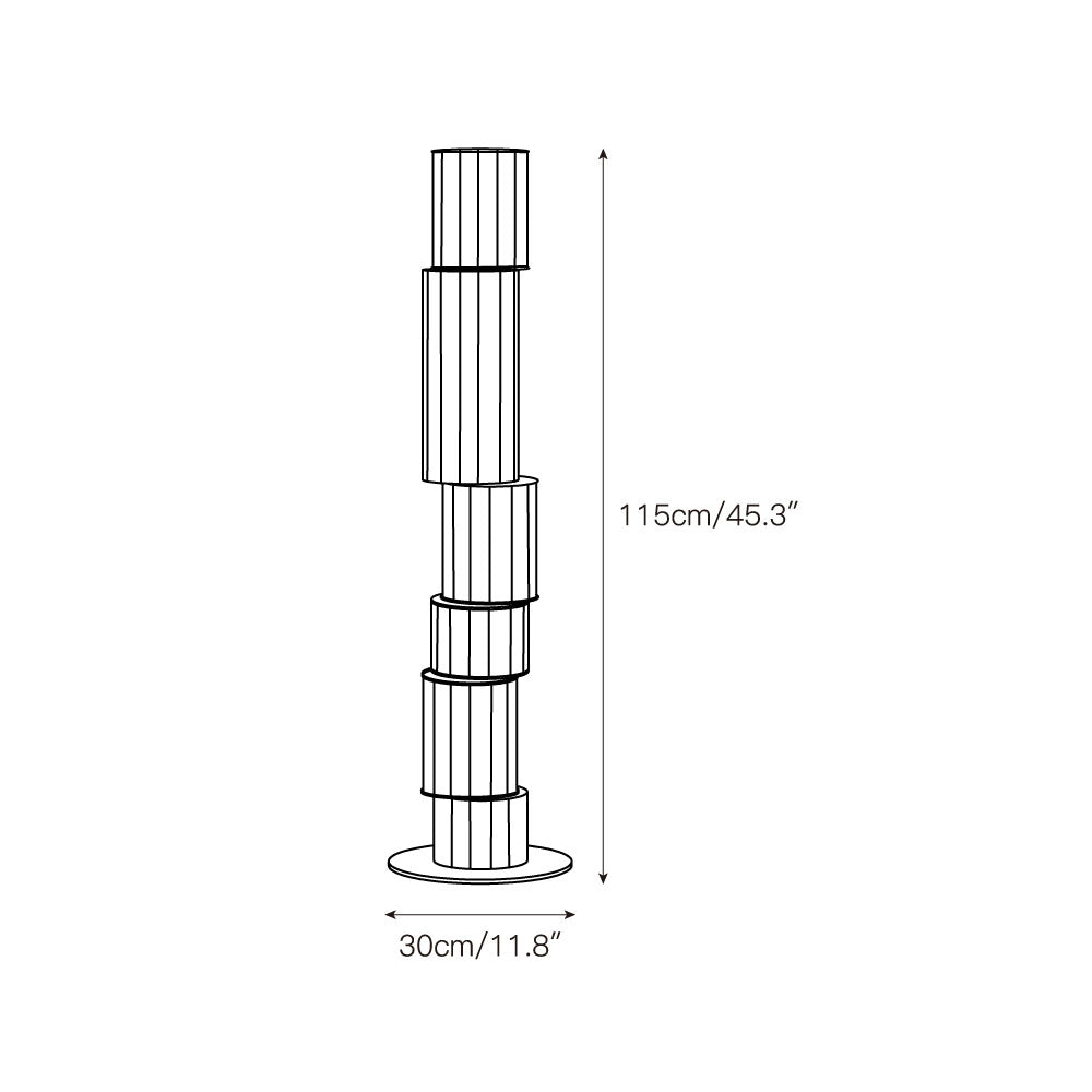 Durell Lampadaire en Albâtre