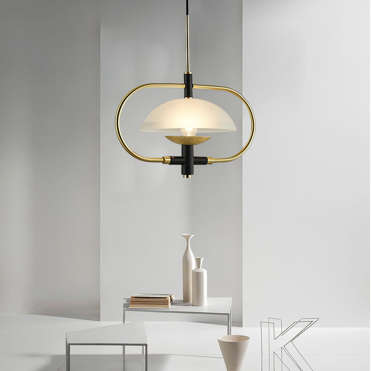 Vireris Suspension en Verre Classique Art Nordique
