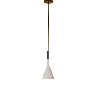 Conical Concrete Pendant Light-Neutral Decor