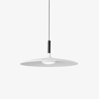 Lustra Suspension Lampe Disque Plat en Aluminium-Luire