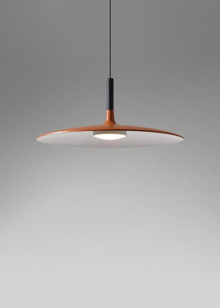 Lustra Suspension Lampe Disque Plat en Aluminium-Luire