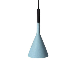 Solara Lampe suspendue conique en béton industrielle-Luire