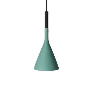 Solara Lampe suspendue conique en béton industrielle-Luire