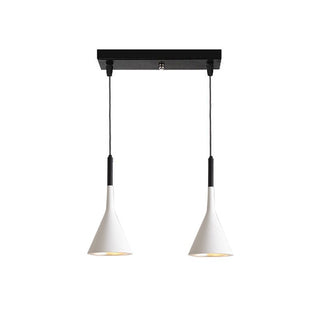 Conical Concrete Pendant Light-Neutral Decor