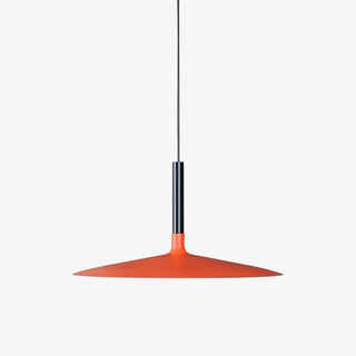 Lustra Suspension Lampe Disque Plat en Aluminium-Luire