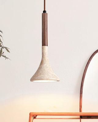 Taviaya Suspension en Travertin Minimaliste