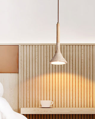 Taviaya Suspension en Travertin Minimaliste