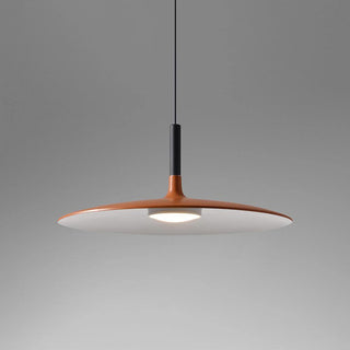 Lustra Suspension Lampe Disque Plat en Aluminium-Luire