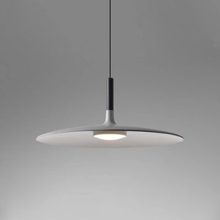 Lustra Suspension Lampe Disque Plat en Aluminium-Luire