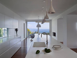 Conical Concrete Pendant Light-Neutral Decor