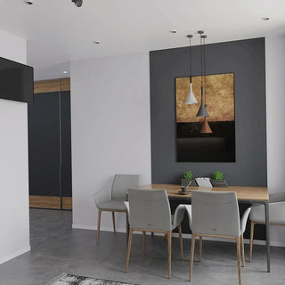 Conical Concrete Pendant Light-Neutral Decor