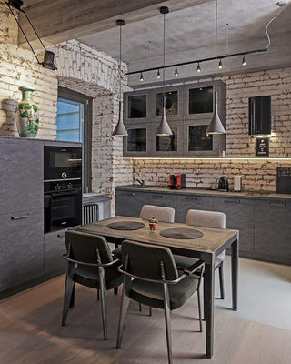Conical Concrete Pendant Light-Neutral Decor
