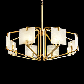 Plotuvys Lustre Laiton Albâtre Luxe Postmoderne