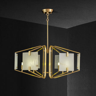 Plotuvys Lustre Laiton Albâtre Luxe Postmoderne