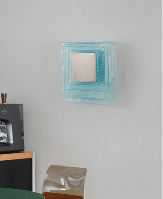 Cleo Verre Water Cube Cascade Applique Murale