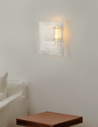 Cleo Verre Water Cube Cascade Applique Murale