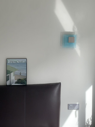 Cleo Verre Water Cube Cascade Applique Murale