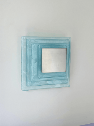 Cleo Verre Water Cube Cascade Applique Murale