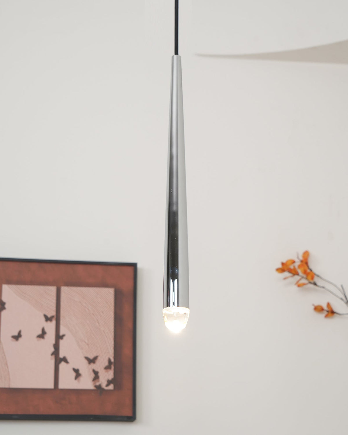 Larry Chandelier Crystal Brass Blackened Silver Staircase-Neutral Decor