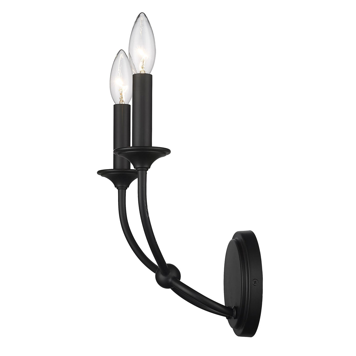 Qvistuvys Lampe Murale En Métal Minimaliste Moderne