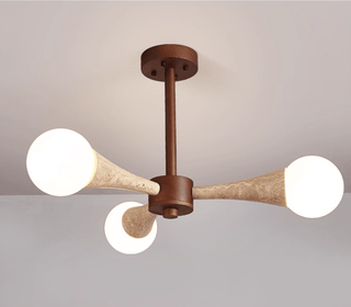 Arbor Travertine Chandelier-Neutral Decor