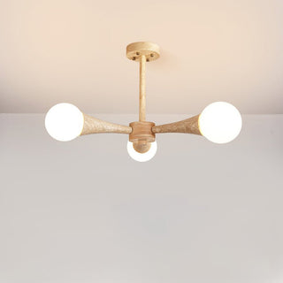Arbor Travertine Chandelier-Neutral Decor