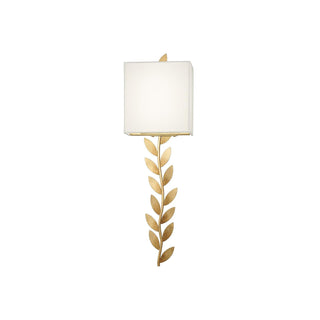 Plotuvyo Lampe Murale Métal Laiton Tissu Grove Minimaliste Moderne