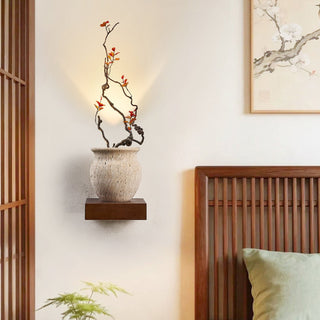 Arbor Sculptural Wall Lamp-Neutral Decor