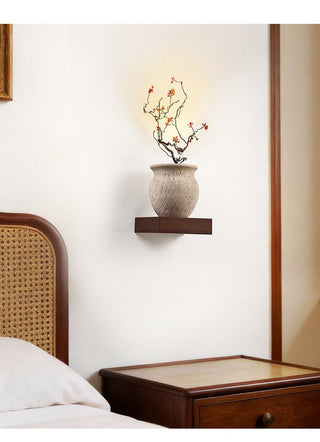 Arbor Sculptural Wall Lamp-Neutral Decor