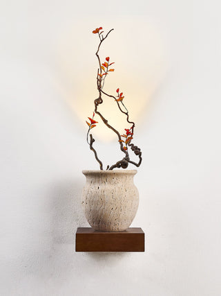 Arbor Sculptural Wall Lamp-Neutral Decor